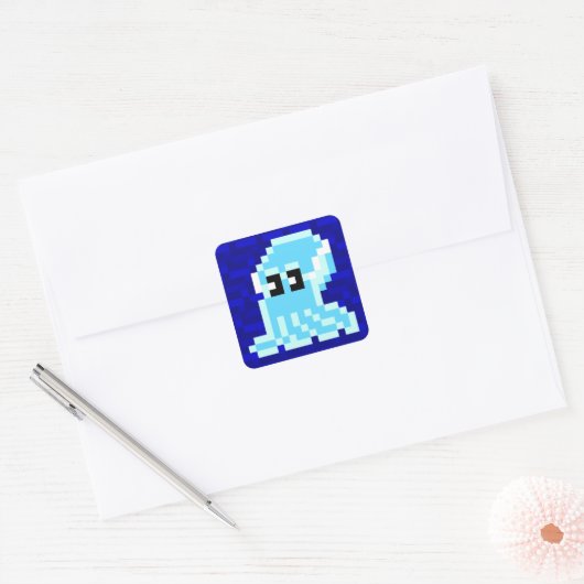 Cuttle Scuttle Blue Cuttlefish Sticker (Umschlag)