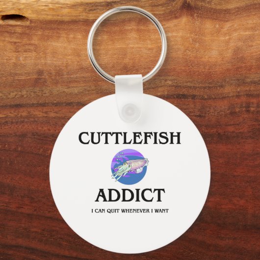 Cuttlefish Addict Schlüsselanhänger (Vorderseite)