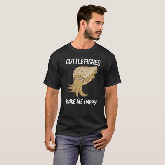 Cuttlefish For Men Women Sea Creature Animal T-Shirt (Vorne ganz)