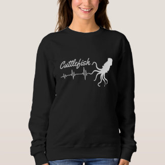 Cuttlefish Heartbeat Squid Cuttlefish Sweatshirt