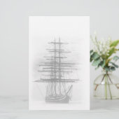 Cutty Sark Briefpapier (Stehend Vorderseite)