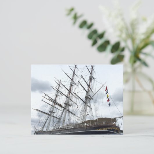 Cutty Sark Clipper Postkarte (Stehend Vorderseite)