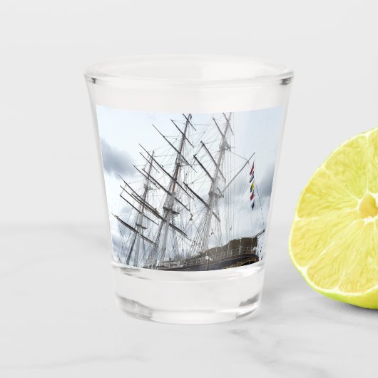 Cutty Sark Clipper Schnapsglas (Vorderseite)