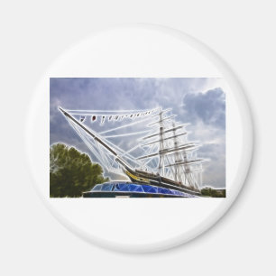 Cutty Sark Greenwich Fraktale Magnet