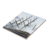 Cutty-Sark-Klipper Fliese (Seite)