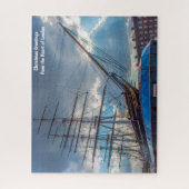 Cutty Sark London. Jigsaw Puzzle (Vertikal)