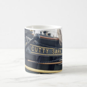 Cutty Sark London weißer Kaffee-Tasse Kaffeetasse
