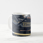 Cutty Sark London White Coffee Tasse (Vorderseite Links)