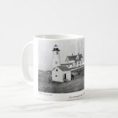 Cuttyhunk Leuchtturm Kaffeetasse (Vorderseite Links)
