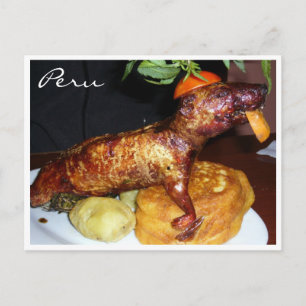 cuy peru postkarte
