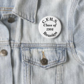 Cuyahoga Falls Wiedersehen - weißes Button (Beispiel)