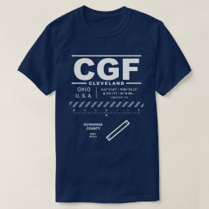 Cuyahoga Landkreis Airport CGF T-Shirt