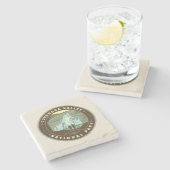 Cuyahoga National Park Steinuntersetzer (Seitenansicht)