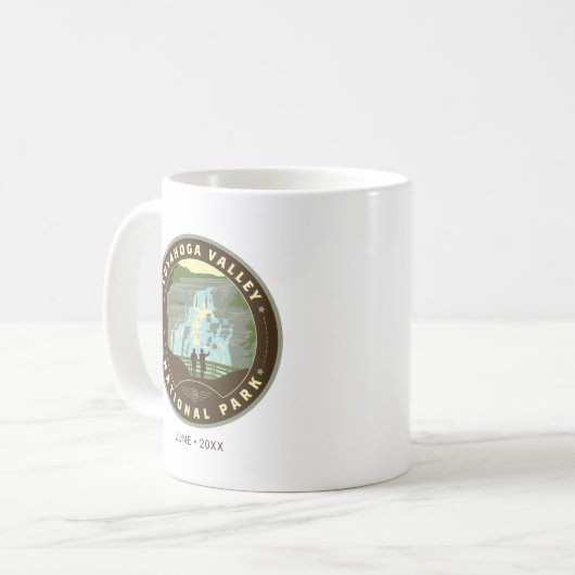 Cuyahoga-Nationalpark Kaffeetasse (Vorderseite Links)