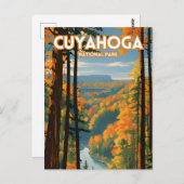 Cuyahoga-Nationalpark Postkarte (Vorne/Hinten)
