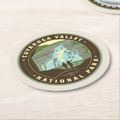 Cuyahoga-Nationalpark Runder Pappuntersetzer (Angewinkelt)