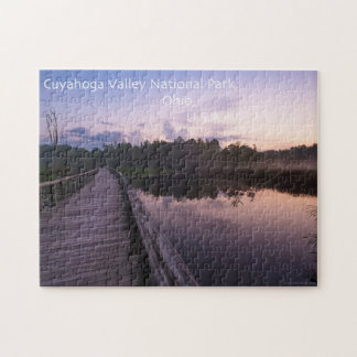 Cuyahoga Tal-Biber-Sumpf-Puzzlespiel mit Puzzle