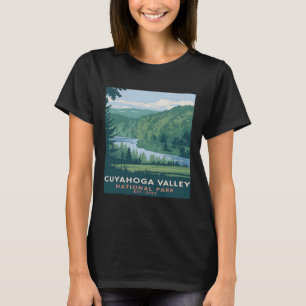 Cuyahoga Valley National Park Vintage Camping Männ T-Shirt