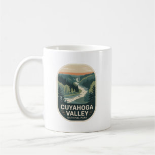 Cuyahoga Valley Nationalpark-Abzeichen Kaffeetasse