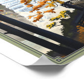 Cuyahoga Valley Nationalpark Locarno Poster (Ecke)