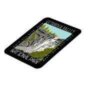 Cuyahoga Valley Nationalpark Ohio Distressed Magnet (Linke Seite)