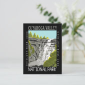 Cuyahoga Valley Nationalpark Ohio Distressed Postkarte (Stehend Vorderseite)