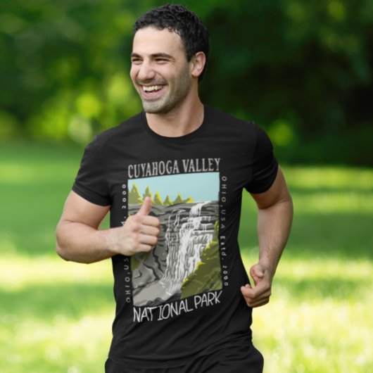 Cuyahoga Valley Nationalpark Ohio Distressed T-Shirt