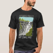 Cuyahoga Valley Nationalpark Ohio Distressed T-Shirt (Vorderseite)