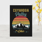 Cuyahoga Valley Nationalpark Ohio Karte (Gelbe Blume)