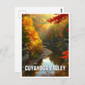 Cuyahoga Valley Nationalpark Ohio Postkarte (Vorne/Hinten)