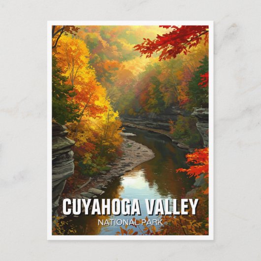 Cuyahoga Valley Nationalpark Ohio Postkarte (Vorderseite)