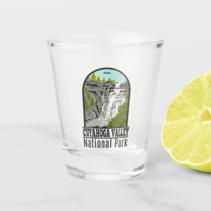 Cuyahoga Valley Nationalpark Ohio Vintag Schnapsglas