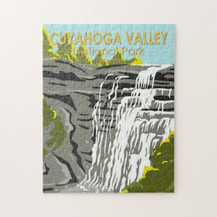 Cuyahoga Valley Nationalpark Ohio Vintage Puzzle