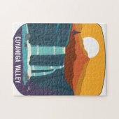 Cuyahoga Valley Nationalpark Wasserfälle Ohio Puzzle (Horizontal)