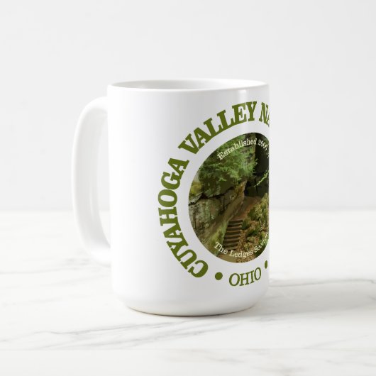 Cuyahoga Valley NP2 Kaffeetasse (Vorderseite Links)