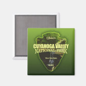 Cuyahoga Valley NP (Arrowhead) Magnet (Vorderseite/Rückseite)