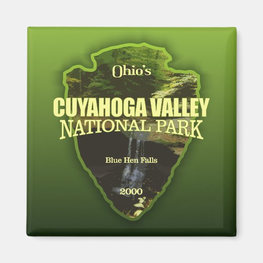 Cuyahoga Valley NP (Arrowhead) Magnet (Vorne)