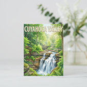 Cuyahoga Valley Postkarte (Stehend Vorderseite)