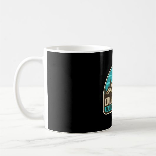 Cuyahoga Valley - Vintager � Geist des Abenteuers Kaffeetasse (Links)