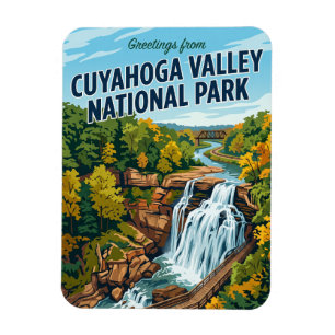 Cuyahoga-Vally-Nationalpark USA Magnet