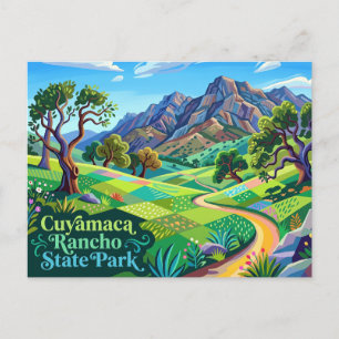 Cuyamaca Rancho State Park Kalifornien Postkarte