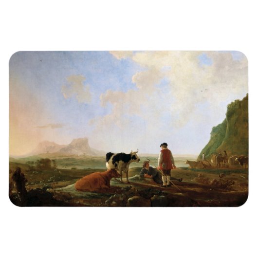 Cuyp-Herdsmen-Magnet Magnet (Horizontal)