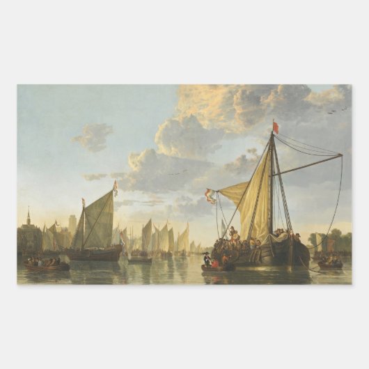 Cuyp's The Maas Aufkleber (Vorderseite)
