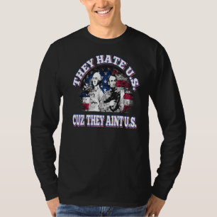 Cuz sie sind nicht wir 4. Juli Washington Patrioti T-Shirt