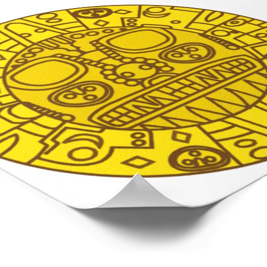 Cuzco-Wappen Poster (Ecke)