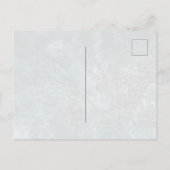 Cuztomizable Ocean Music Player Aesthetic Postkarte (Rückseite)