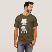 CV08 brn pln/el T-Shirt (Vorne ganz)