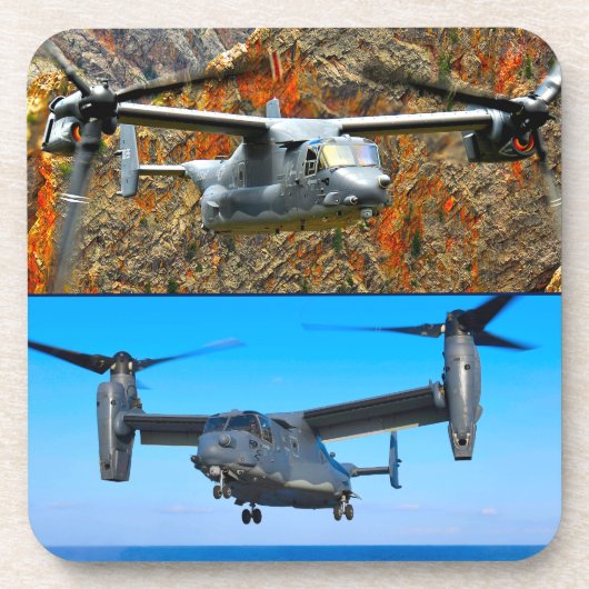 CV-22 OSPREY GETRÄNKEUNTERSETZER (Vorderseite)