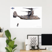 CV-22 OSPREY POSTER (Heimbüro)