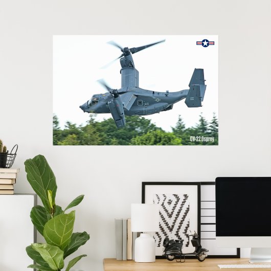CV-22 OSPREY POSTER (Heimbüro)